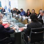 Reunión de los gobernadores con miembros del equipo económico de la Nación